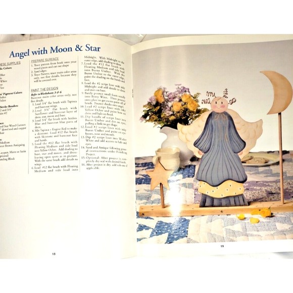 Donna Dewberry One Stroke 6 New Brushes, Project Book 35 pg, & 15pg Teach Guide! - Picture 11 of 12